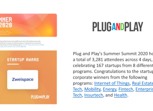 シリコンバレーのサミットで、ツバイスペースが不動産・建設テック分野で優勝