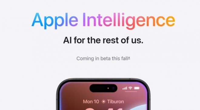 アップル+7.26% Apple Intelligence 発表